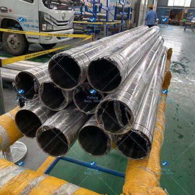 Titanium Tube Target Titanium Gr2 133OD*125ID*2140L ASTM B861-06 a