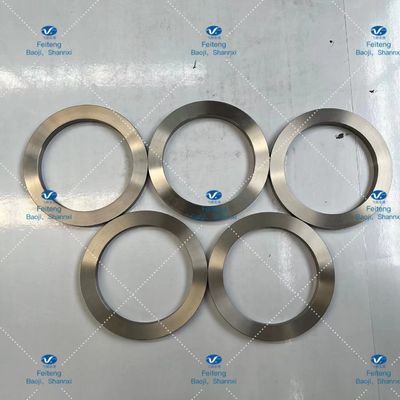 TA10 Grade ASTM B381 Titanium Rings OD 195mm Ultrasonic Testing