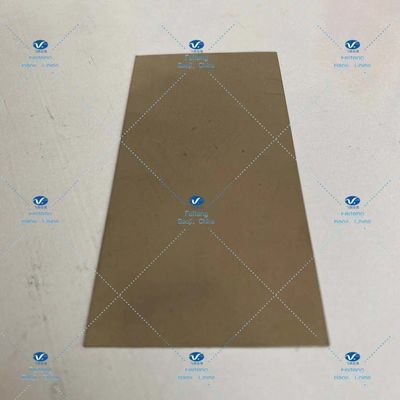 Widely Used 97*47*0.1mm Thin Titanium Brass Foil